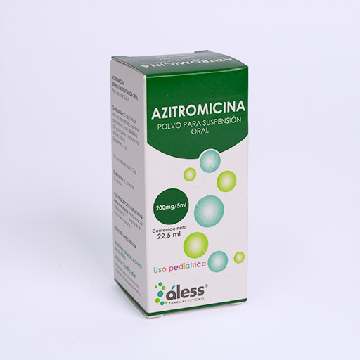 Azitromicina 200mg / 5ml polvo para suspensión oral 22,5ml
