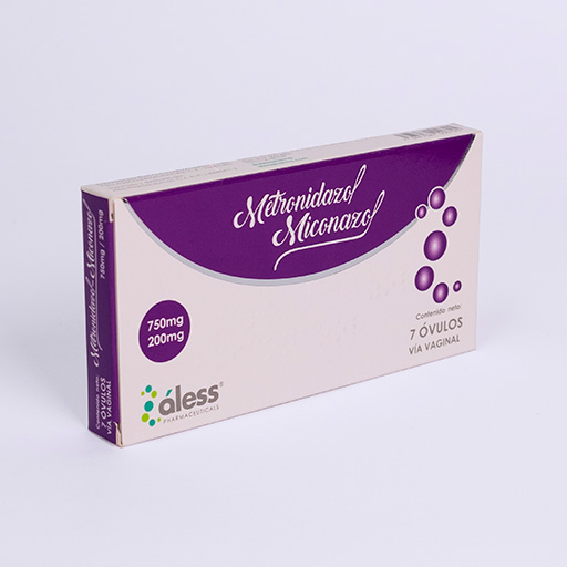 Metronidazol + Miconazol 750mg/200mg óvulos x 7