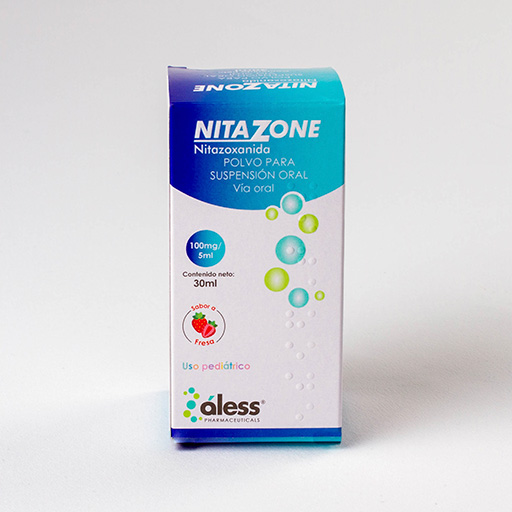 Nitazone (Nitazoxanida) 100 Mg / 5Ml Polvo Para Suspension Oral 30 Ml